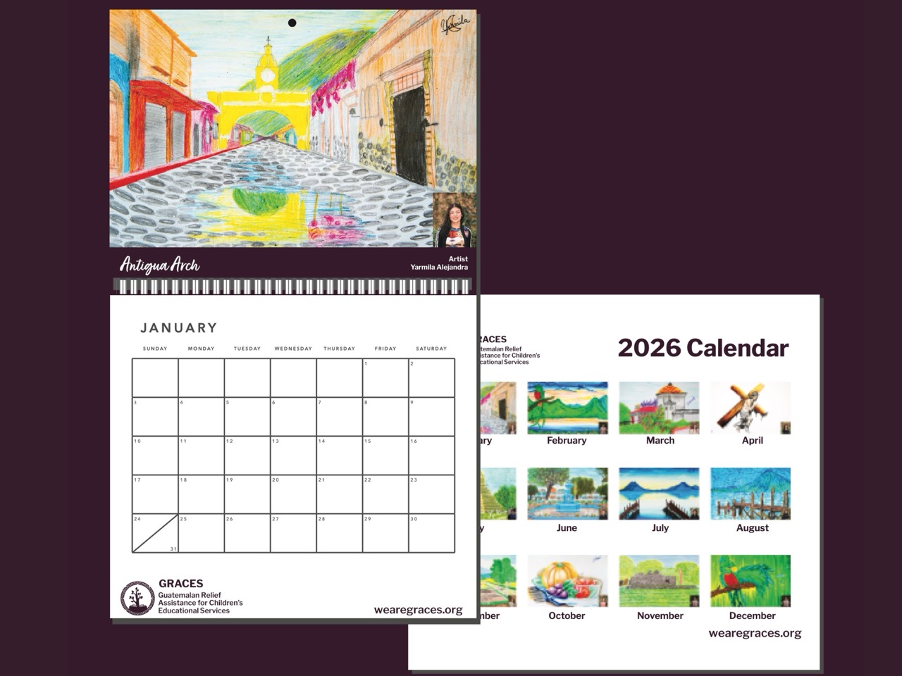 GRACES Calendar Graphic - 1