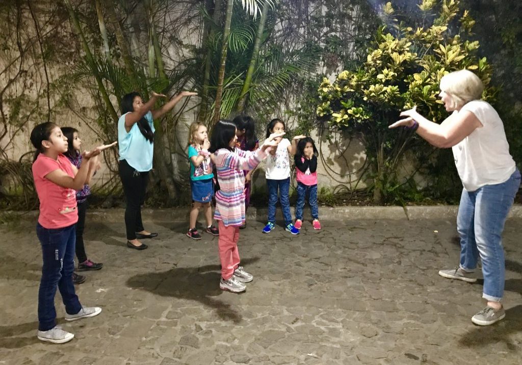 ColeVisionTrip1 Elizabeth Cole taught Nia, a cardio-dance workout method to the girls in Proyecto Capaz.