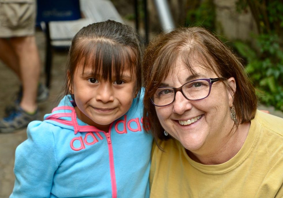 NancyShirley_Dalinda Nancy Shirley, her daughter and son-in-law are full sponsors for Dalinda, who is in kindergarten this year.