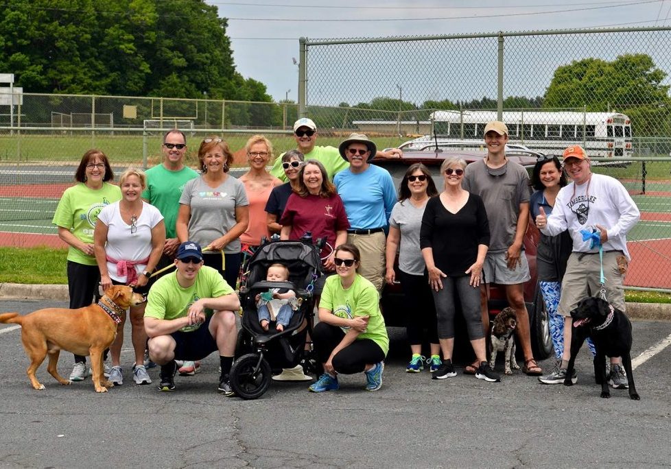 Salisbury Race Photo-newsletter Runners and walkers in Salisbury, North Carolina, showed their support for Escuela Integrada on May 16, 2021.